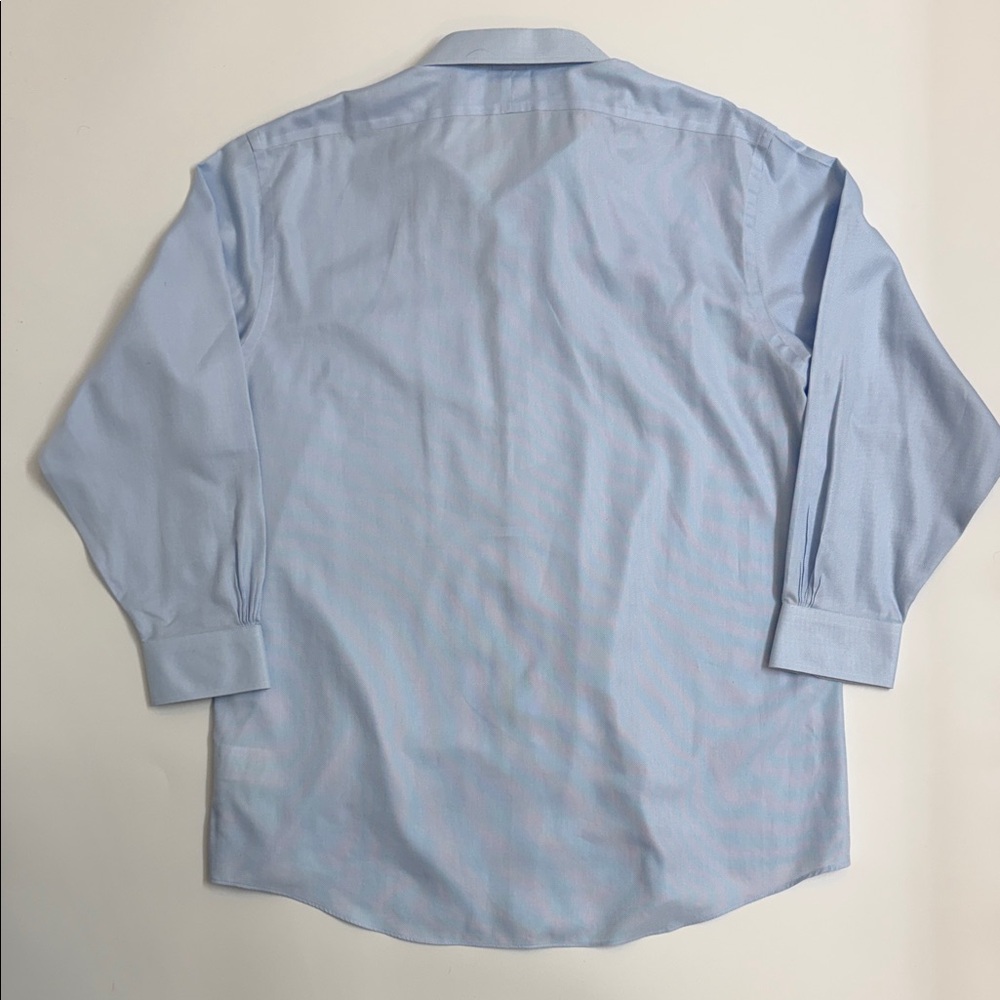 Brooks Brothers 1818 Regent Non-Iron Dress Shirt Blue Classic Menswear - Picture 6 of 6